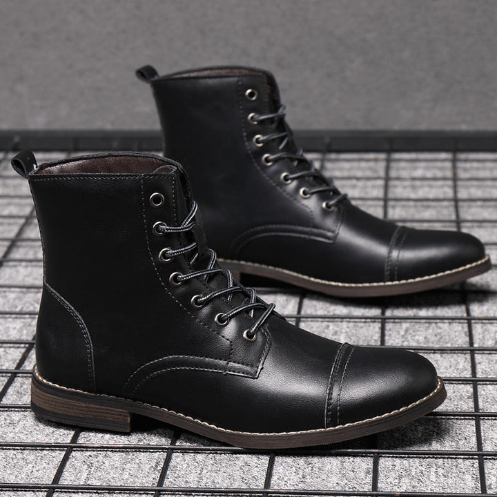 Morgan | Faux Leather Ankle Boots