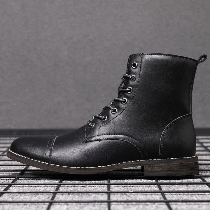 Morgan | Faux Leather Ankle Boots