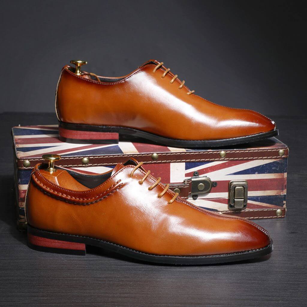 Oxford Style Monk Strap Shoes