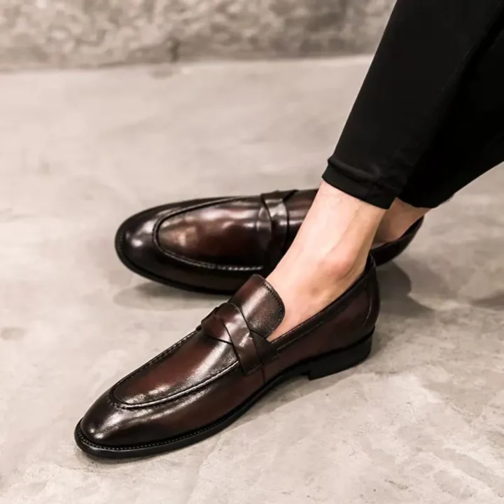 Chic Leather Loafers