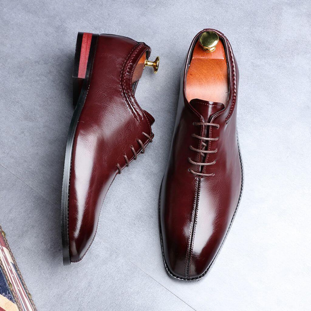 Oxford Style Monk Strap Shoes