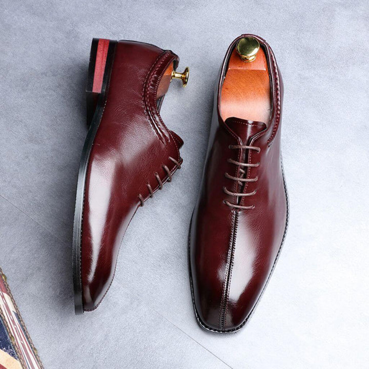 Oxford Style Monk Strap Shoes