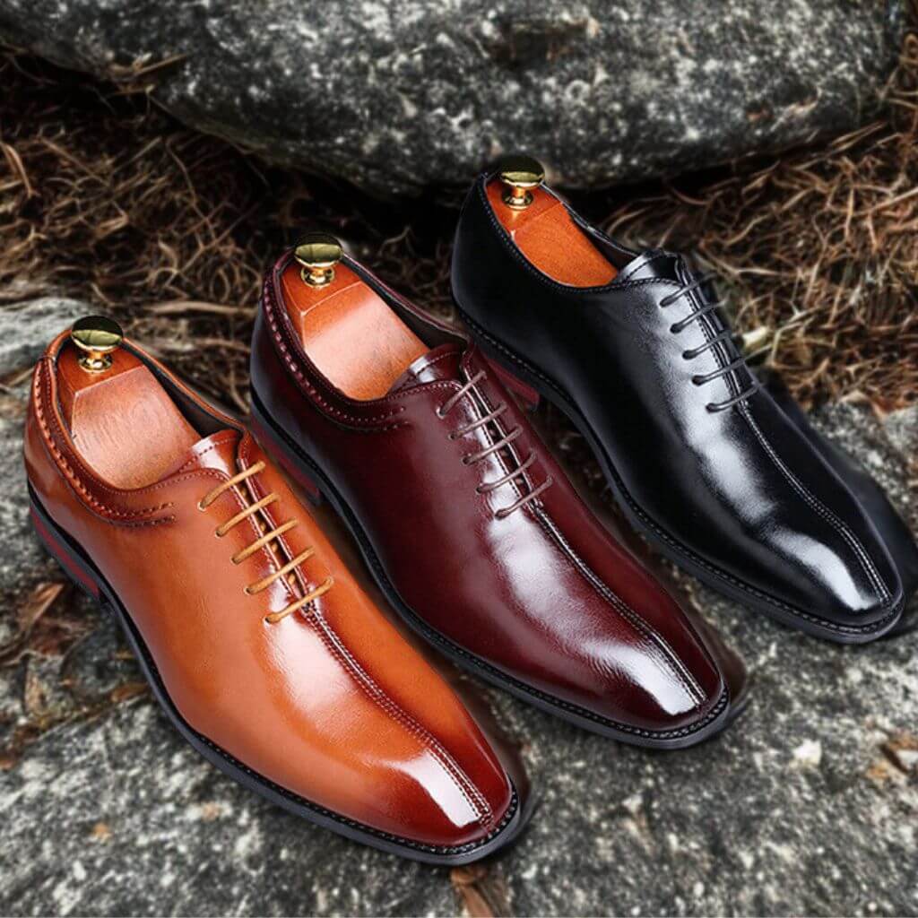 Oxford Style Monk Strap Shoes