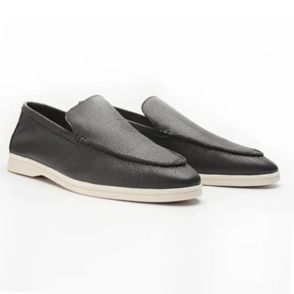 Cowhide Leather Loafers