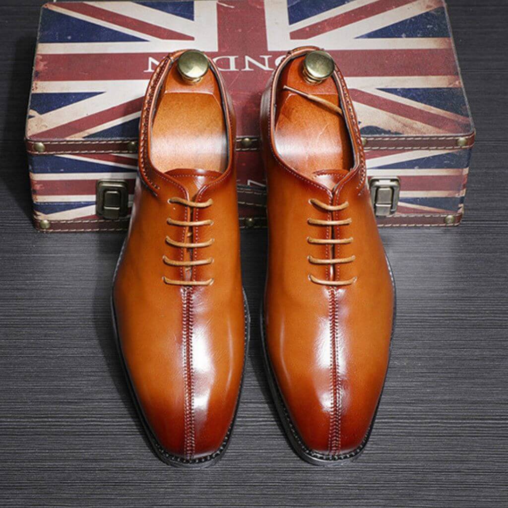 Oxford Style Monk Strap Shoes