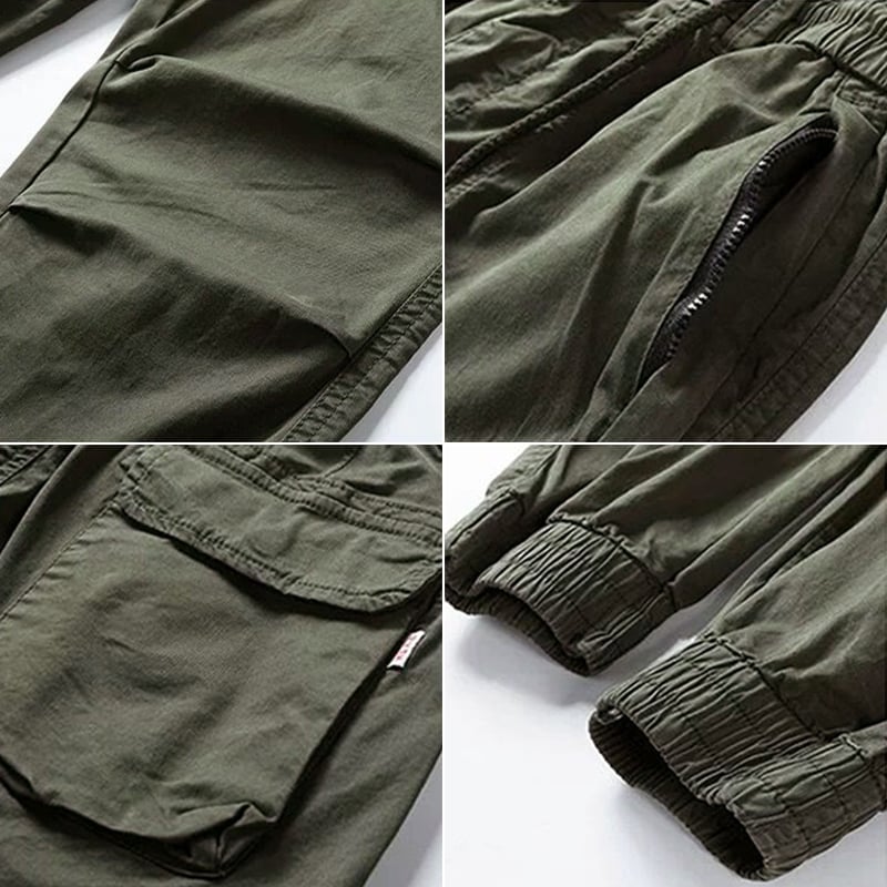 Lucas - Slim Fit Cargo Pants with Practical Pockets