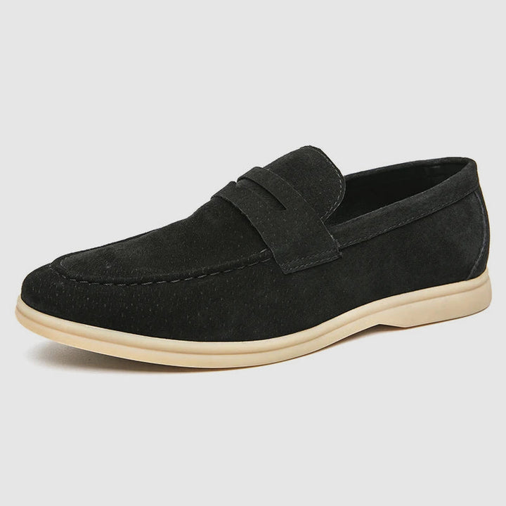 Firenze Chic Suede Loafers