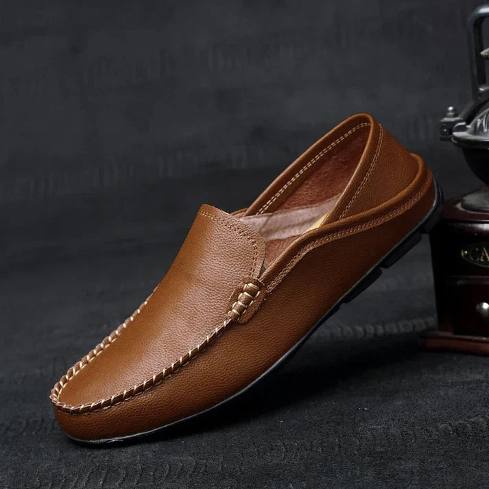 Monza Leather Driving Loafers