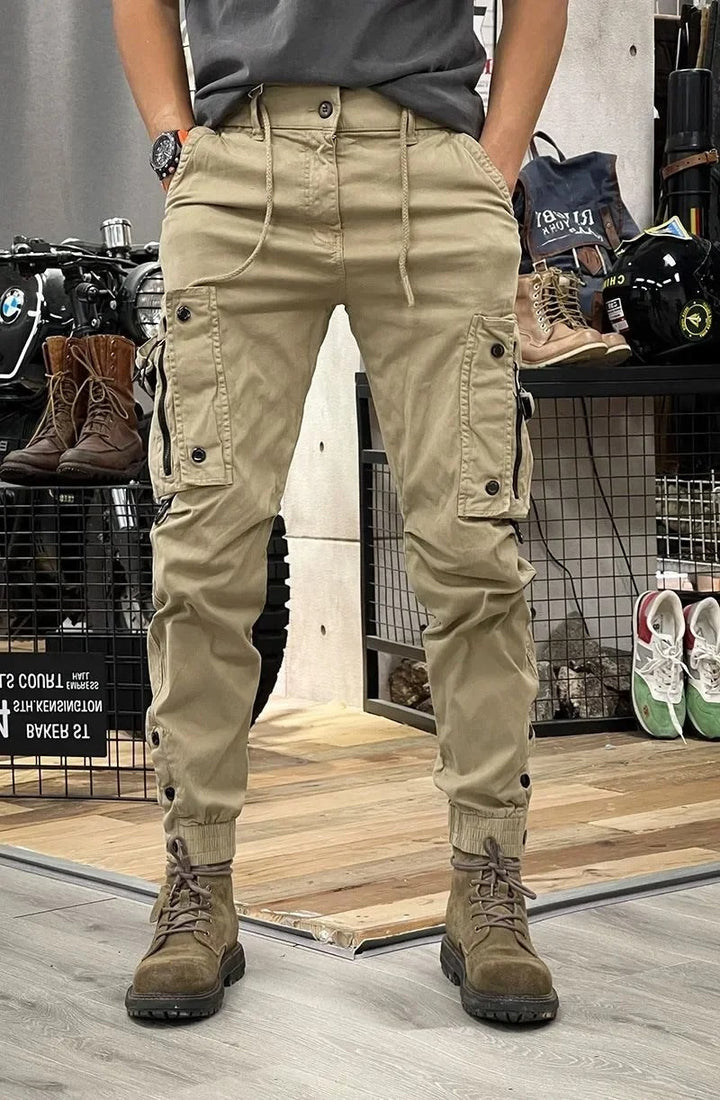 Lucas - Slim Fit Cargo Pants with Practical Pockets