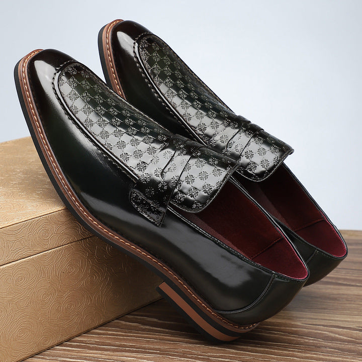 Yardee Leather Loafers