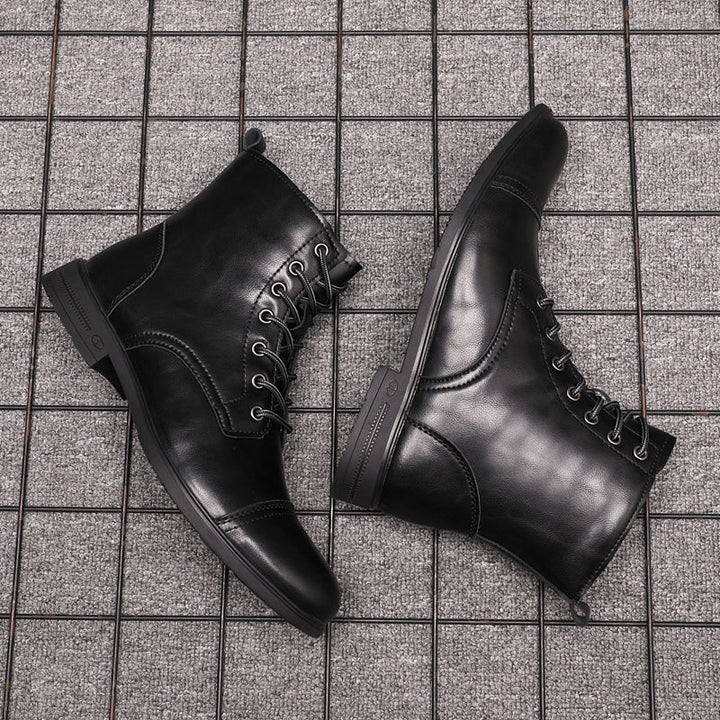 Morgan | Faux Leather Ankle Boots