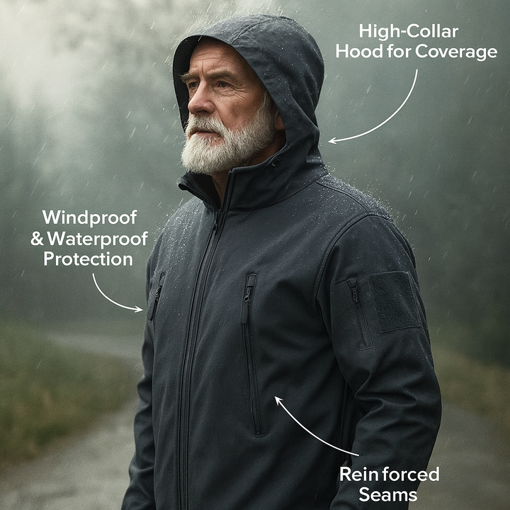 Emman - Tactical Weatherproof Jacket