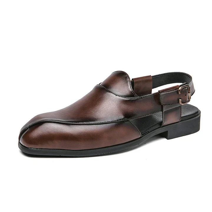Fairford Leather Cutout Loafers
