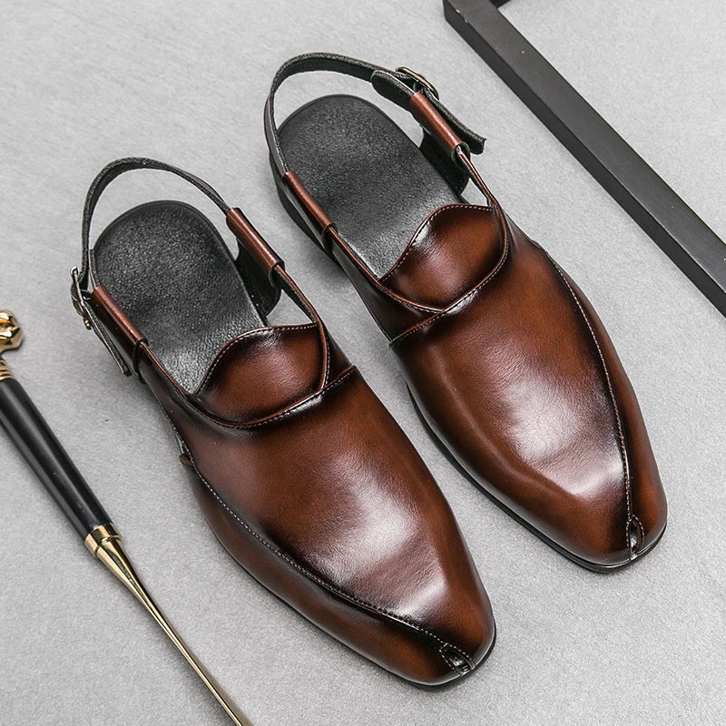 Fairford Leather Cutout Loafers