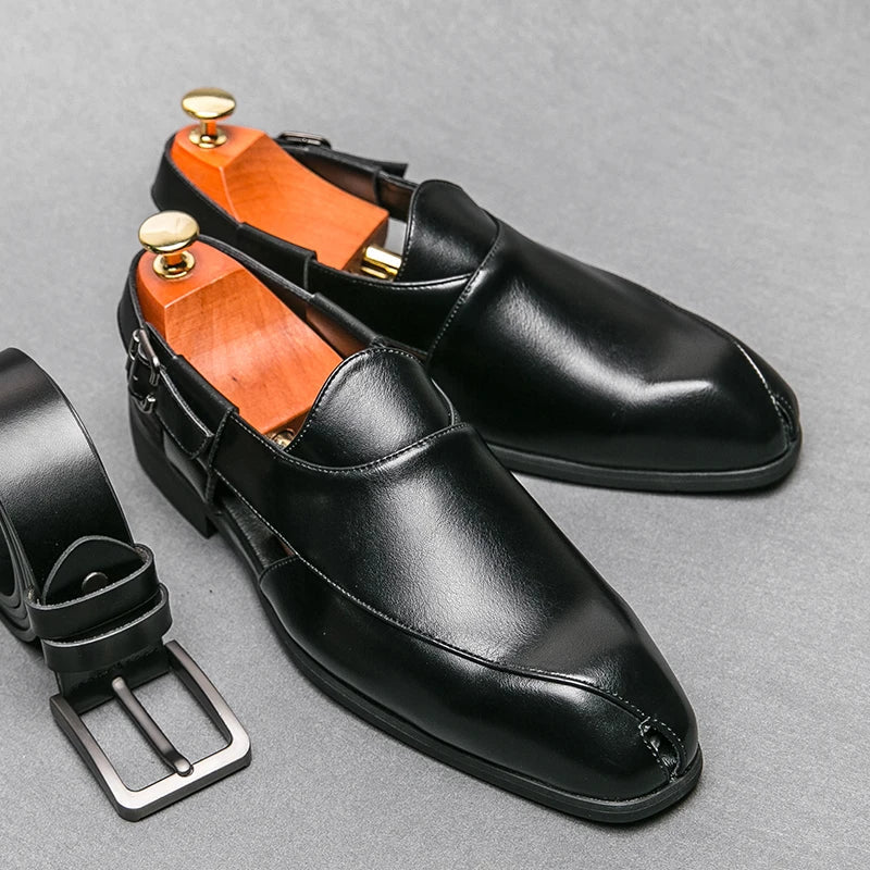 Fairford Leather Cutout Loafers