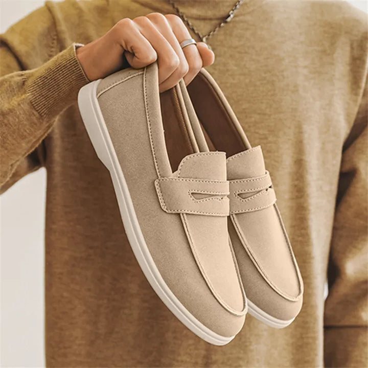 San-Antonio Suede Loafers