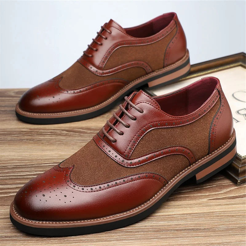 Wexford Leather & Suede Oxfords