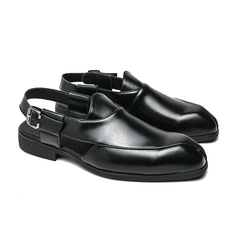 Fairford Leather Cutout Loafers