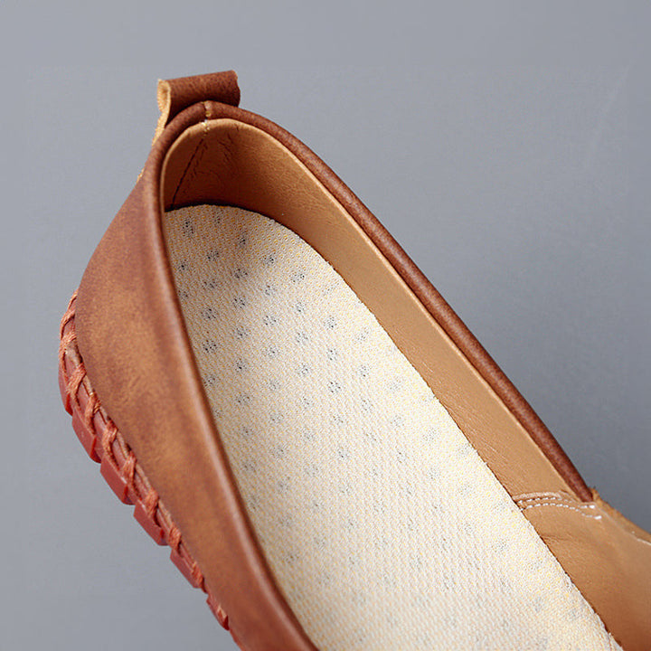 Santorini Leather Loafers
