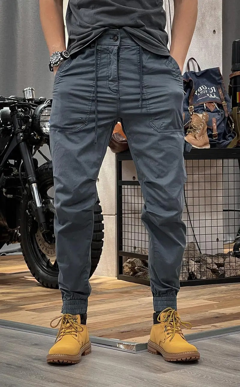 Lucas - Slim Fit Cargo Pants with Practical Pockets