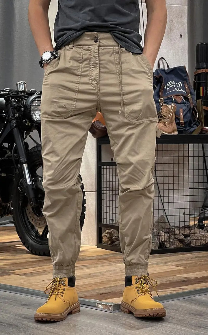 Lucas - Slim Fit Cargo Pants with Practical Pockets