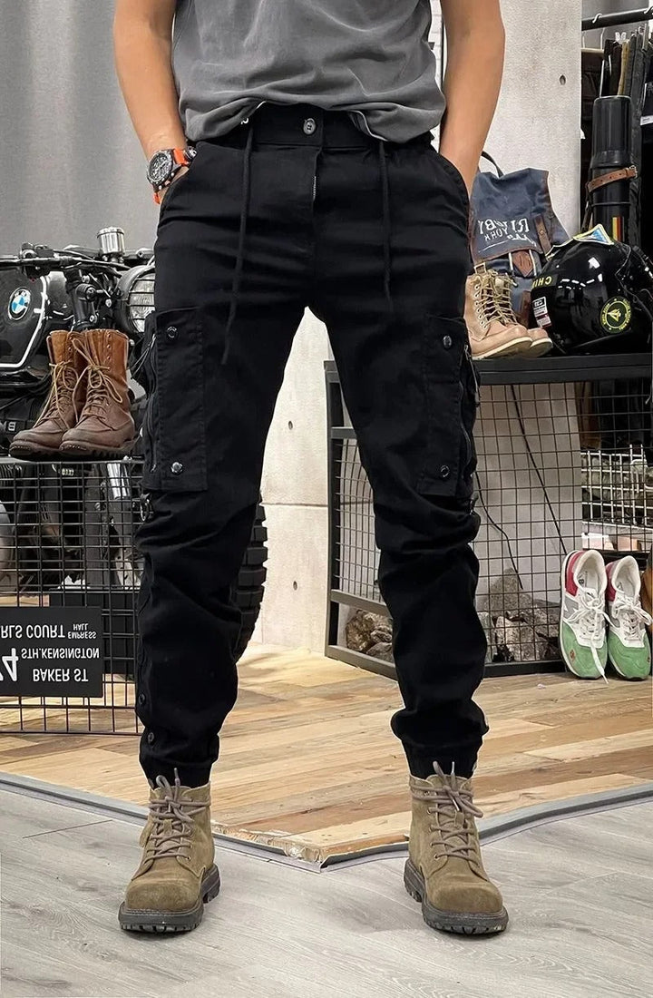 Lucas - Slim Fit Cargo Pants with Practical Pockets