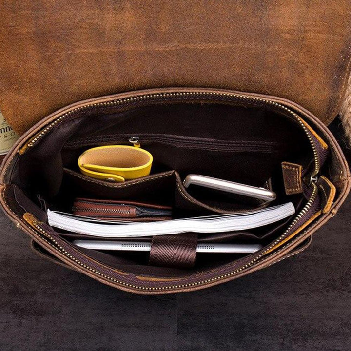 Leather Laptop Bag | BOSTON