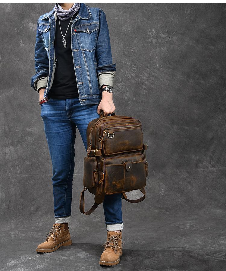 Leather Backpack | RALEIGH