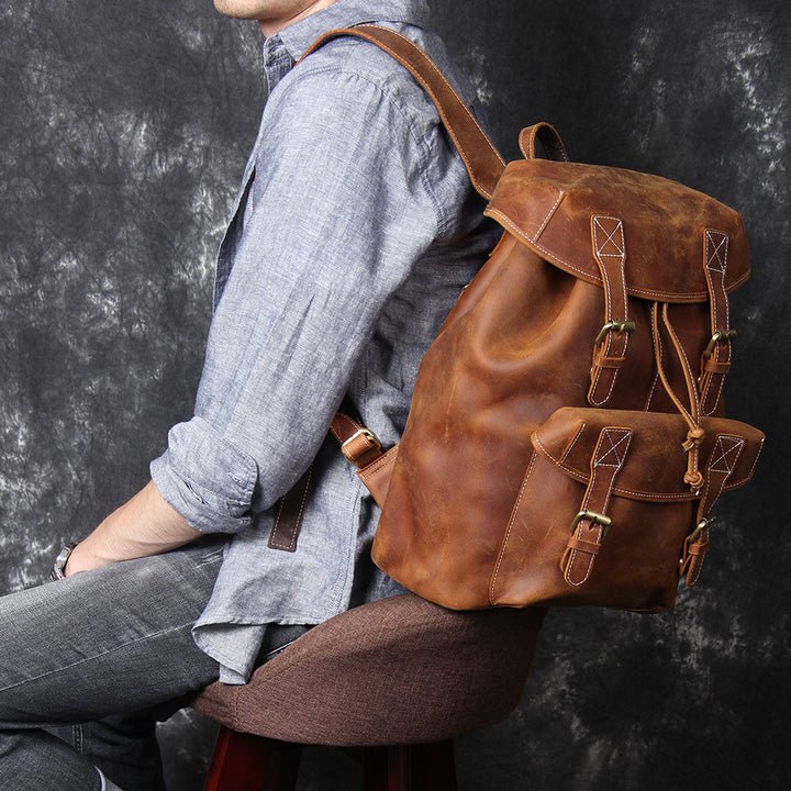 Leather Backpack | DES MOINES