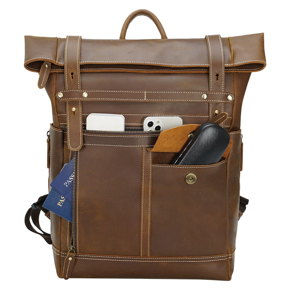Leather Laptop Backpack | NASHVILLE