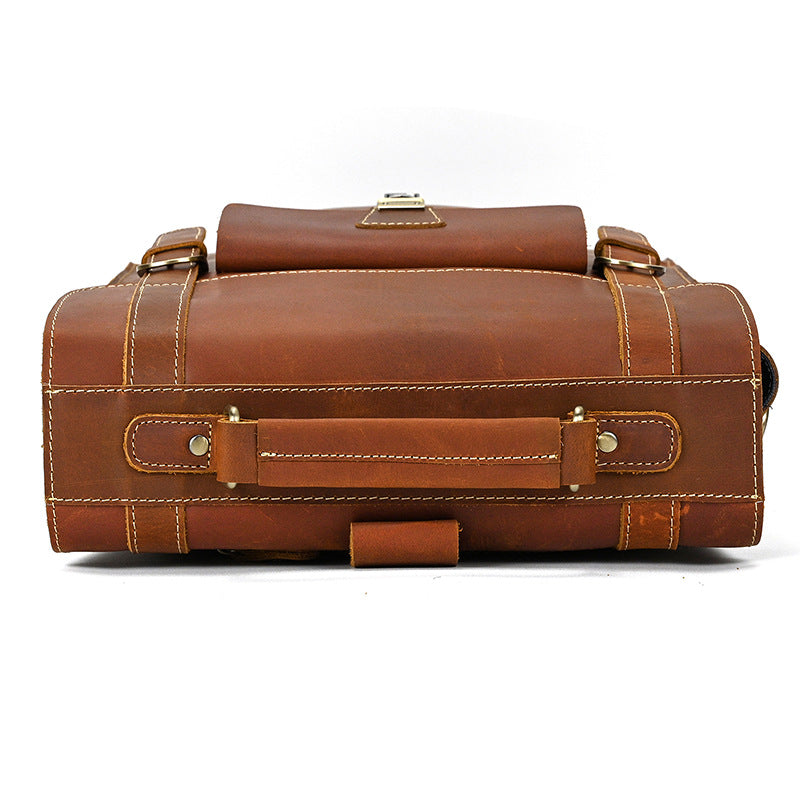 Leather Convertible Backpack | ALBANY