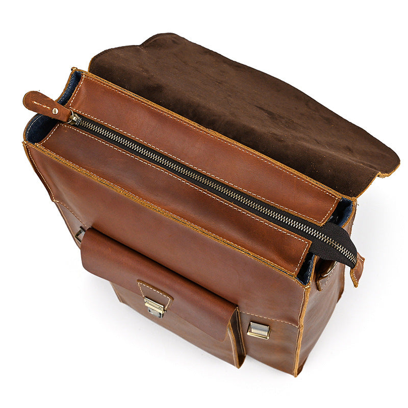 Leather Convertible Backpack | ALBANY