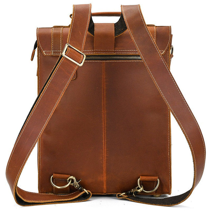 Leather Convertible Backpack | ALBANY