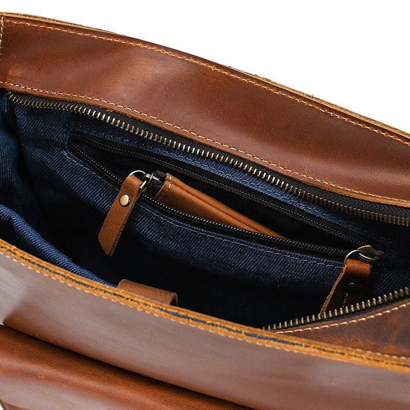 Leather Convertible Backpack | ALBANY