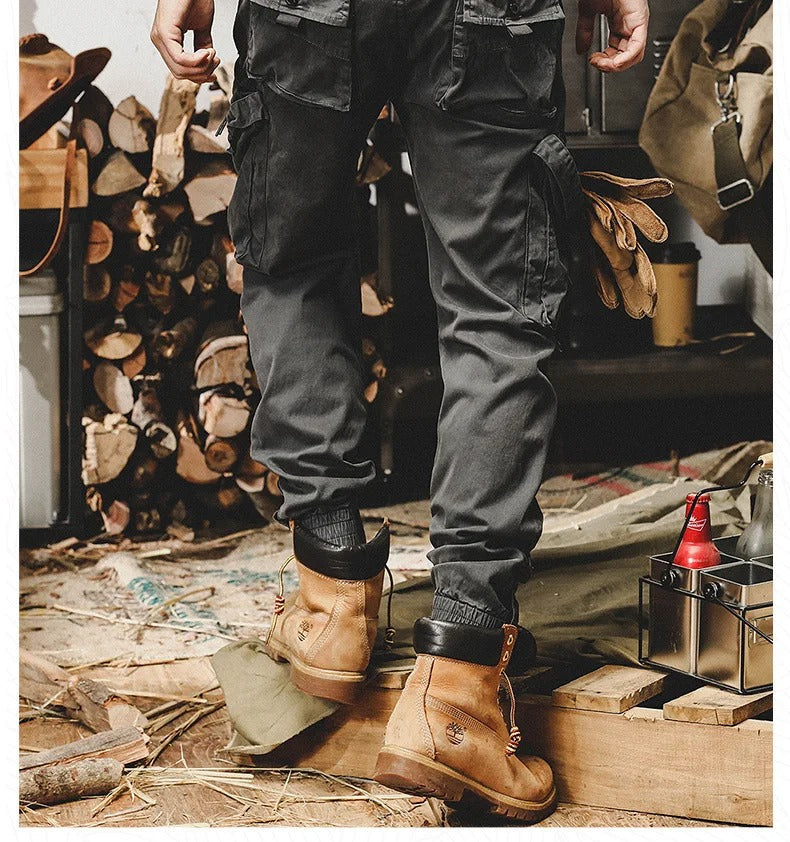 Lucas - Slim Fit Cargo Pants with Practical Pockets