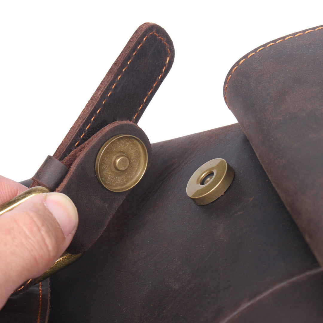 Leather Drawstring Backpack | NASHVILLE