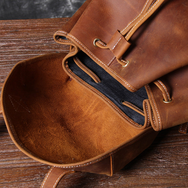 Leather Backpack | DES MOINES