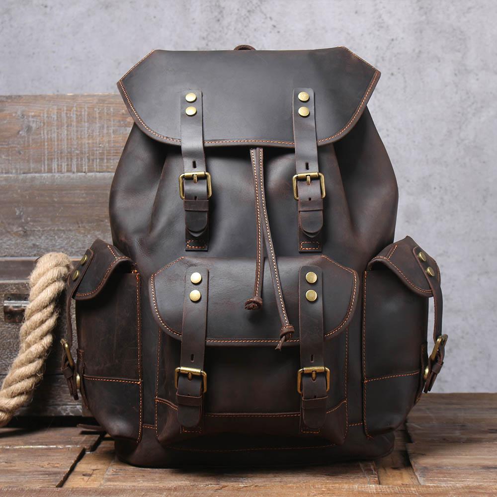 Leather Backpack | SAN ANTONIO