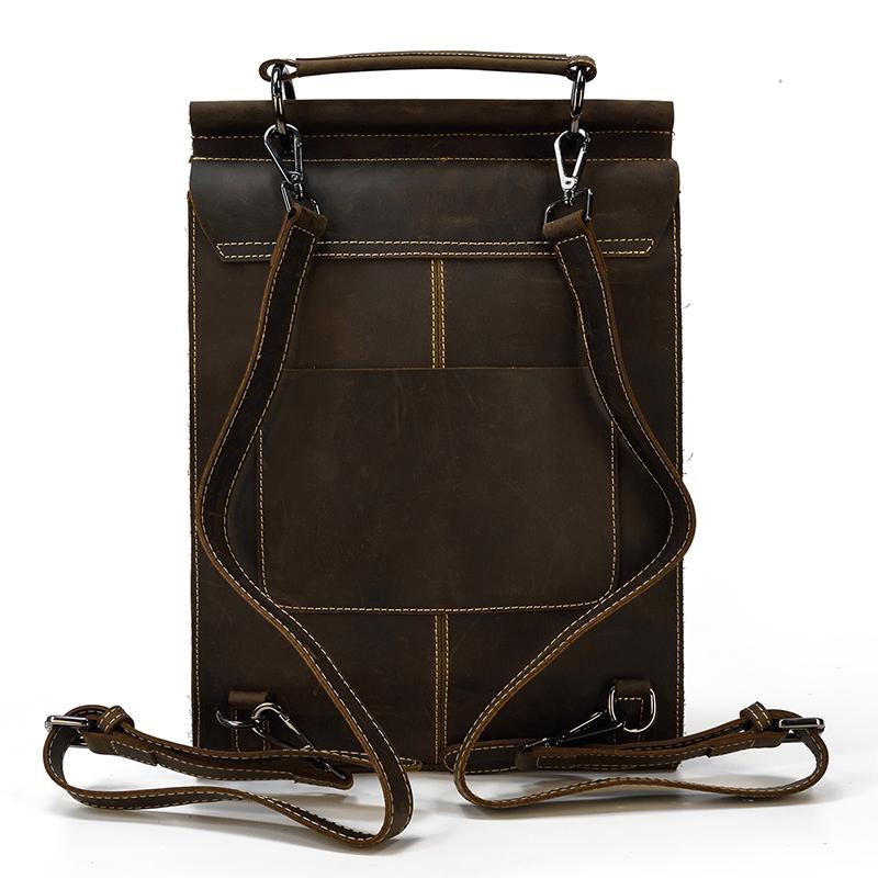 Leather Convertible Backpack | HOUSTON