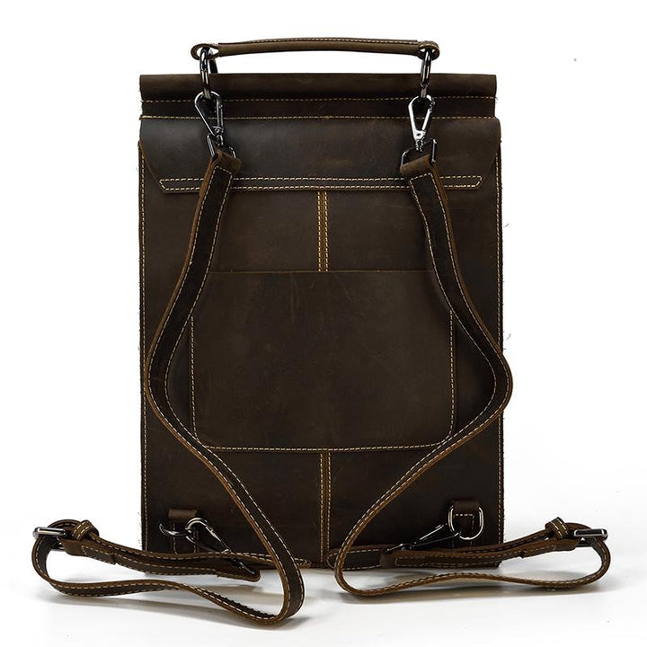 Leather Convertible Backpack | HOUSTON