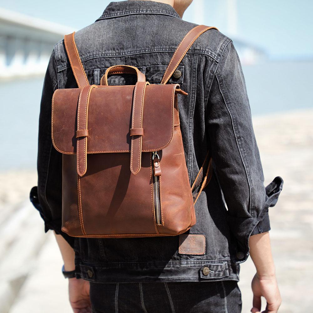 Leather Backpack | SALT LAKE