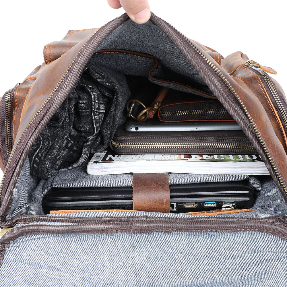 Leather Backpack | KANSAS