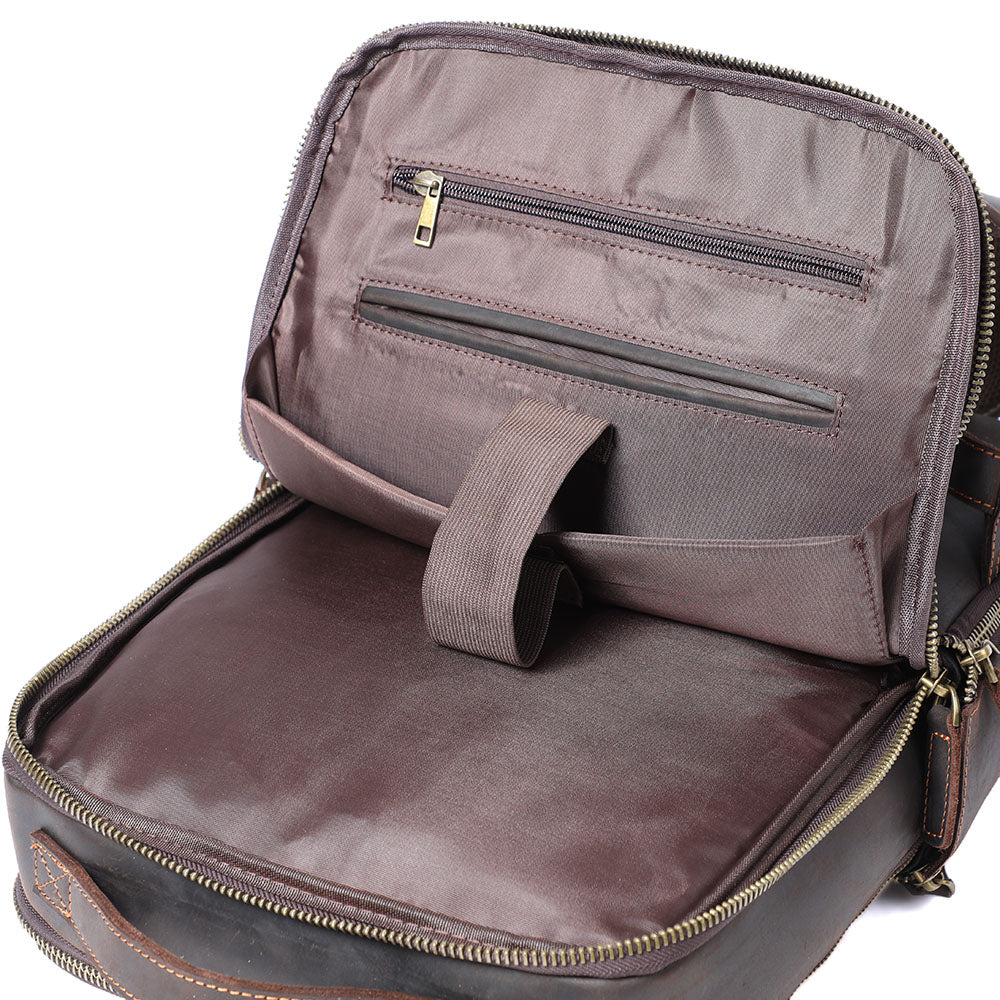 Leather Laptop Backpack | CINCINNATI