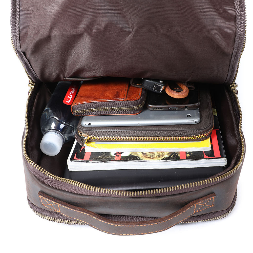 Leather Laptop Backpack | CINCINNATI