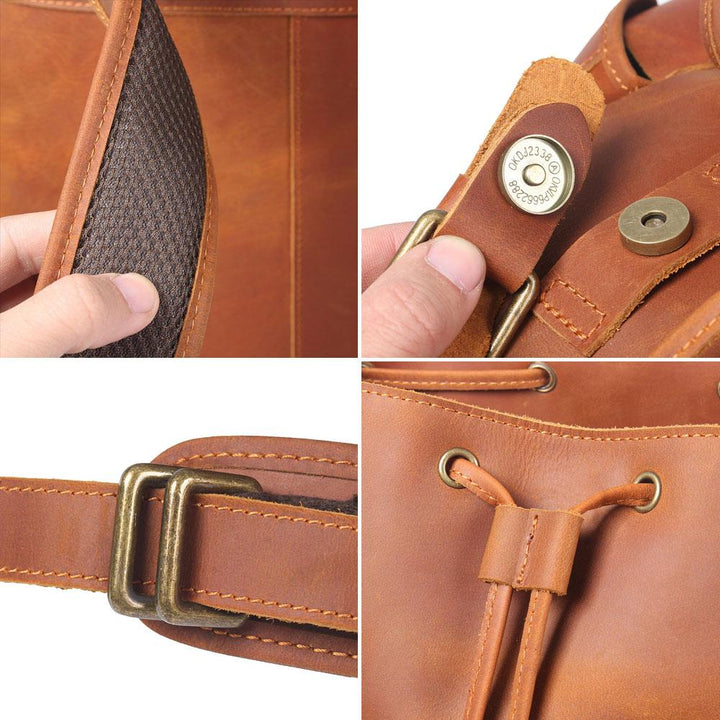 Leather Backpack | SAN ANTONIO