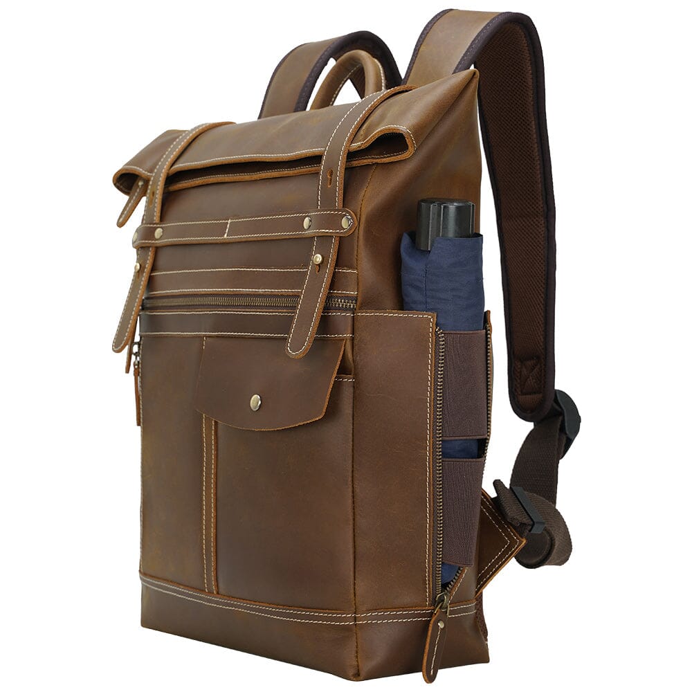 Leather Laptop Backpack | NASHVILLE