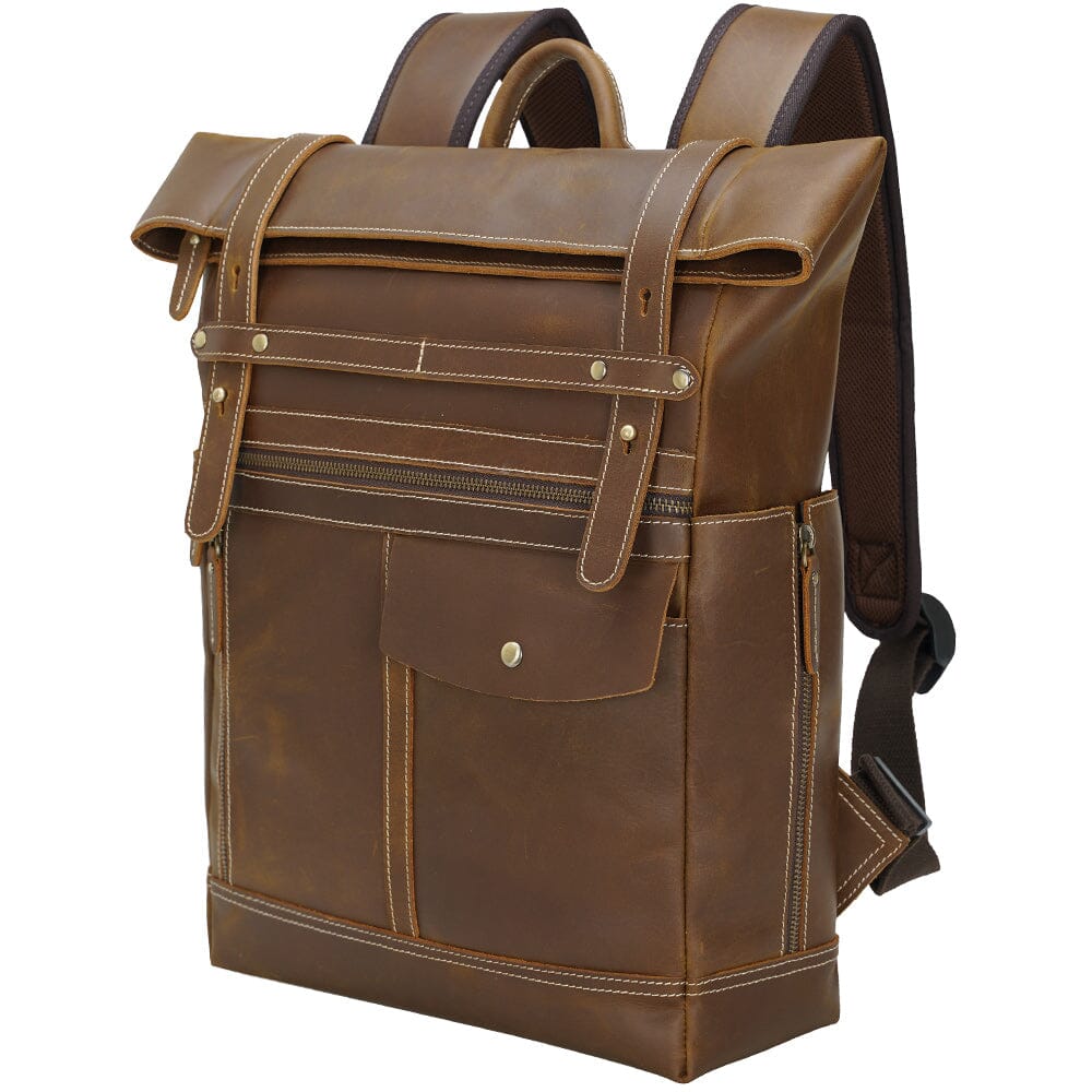Leather Laptop Backpack | NASHVILLE
