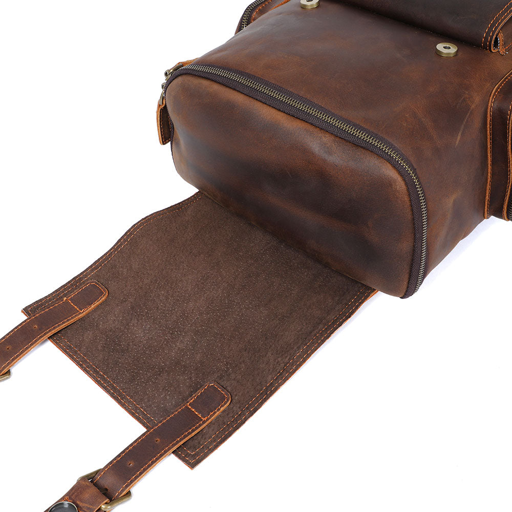 Leather Backpack | KANSAS