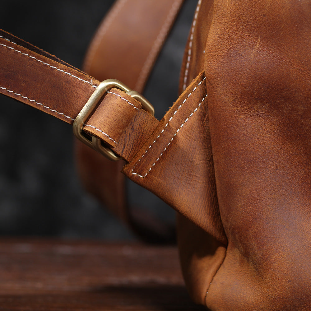 Leather Backpack | DES MOINES