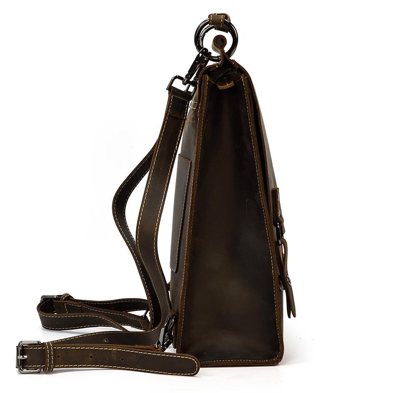 Leather Convertible Backpack | HOUSTON